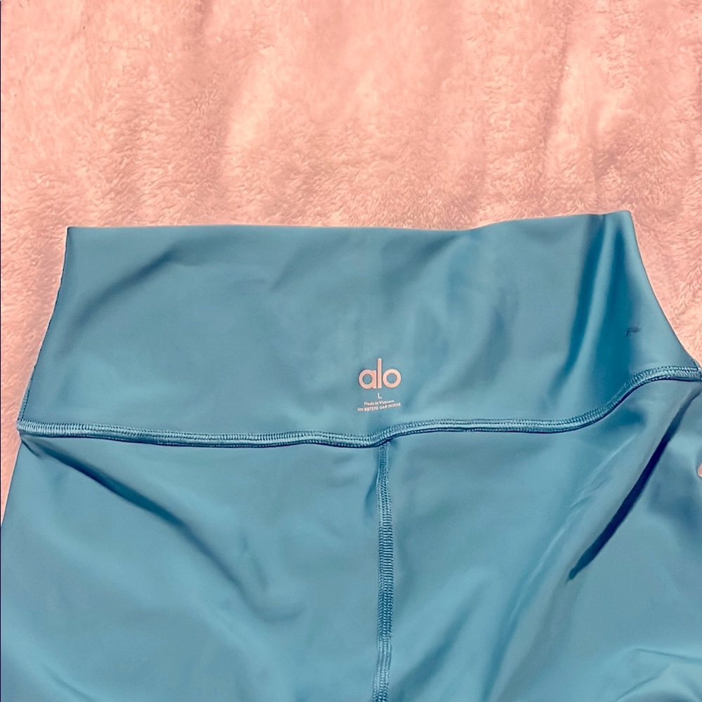 Alo airlift leggings teal blue
